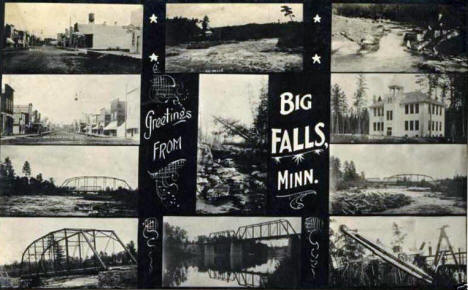 Multiple views, Big Falls Minnesota, 1901