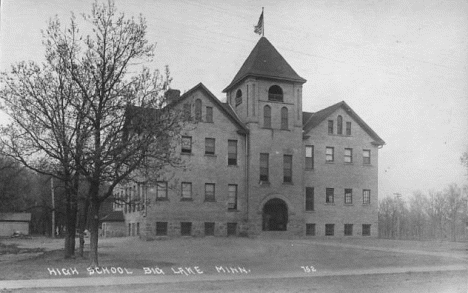 High School, Big Lake Minnesota, 1920's