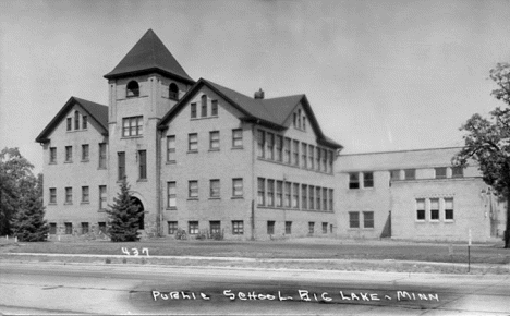 Public School, Big Lake Minnesota, 1940's
