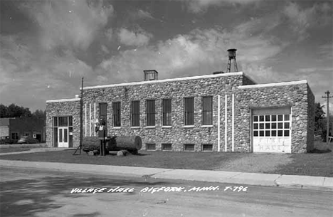 Bigfork Village Hall, Bigfork Minnesota, 1950