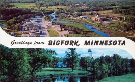 Greetings from Bigfork Minnesota, 1960's