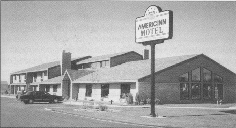The Americinn Motel, decorated by Anderson Fabrics, Inc.