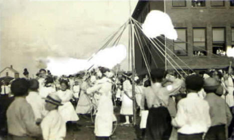 Street dance, Blackduck Minnesota, 1910