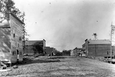 Street scene, Blackduck Minnesota, 1901