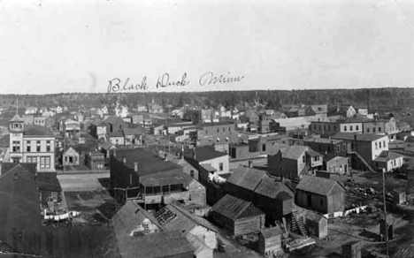 View of Blackduck Minnesota, 1910