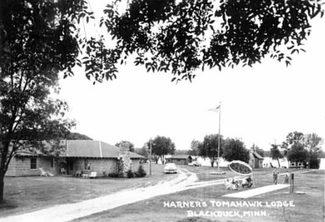Harner's Tomahawk Lodge, Blackduck Minnesota, 1958