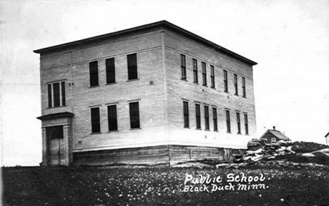 Public School, Blackduck Minnesota, 1900's?