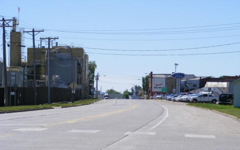 Street scene on Highway 218, Blooming Prairie Minnesota, 2010