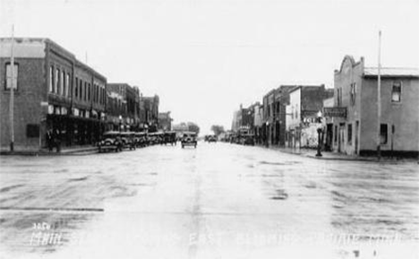Main Street, Blooming Prairie Minnesota, 1930's