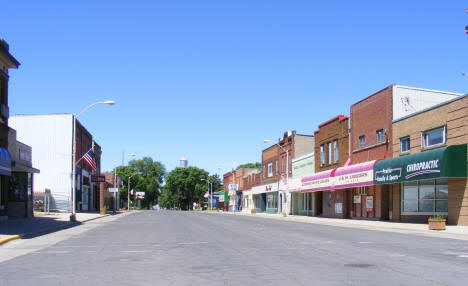 Street scene, Blooming Prairie Minnesota, 2010