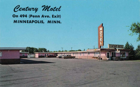 Century Motel, Bloomington Minnesota, 1960's