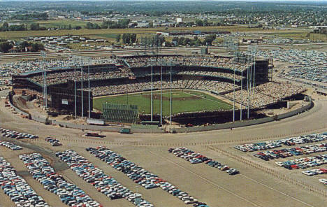 Metropolitan Stadium, Bloomington Minnesota, 1960's