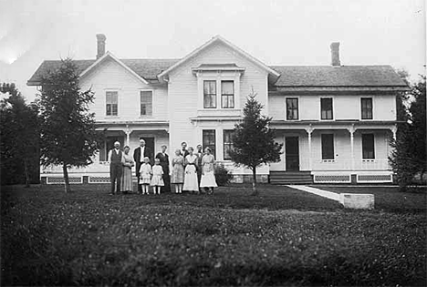 H.A. Peterson Home, Blooming Prairie Minnesota, 1910
