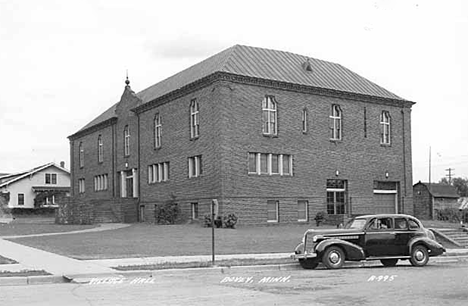 Village Hall, Bovey Minnesota, 1950