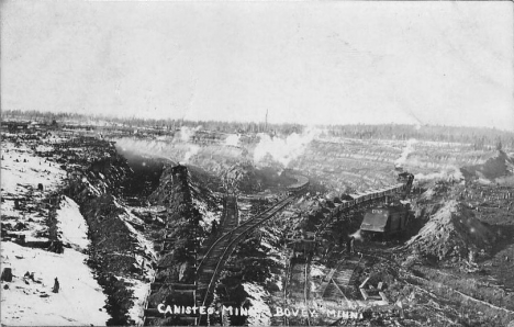 Canisteo Mine, Bovey Minnesota, 1910