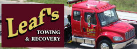Leaf's Towing & Recovery, Braham Minnesota