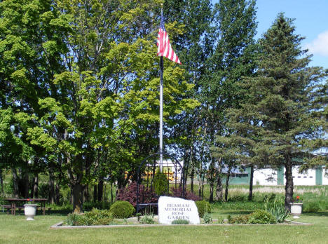 Braham Memorial Rose Garden, Braham Minnesota, 2007