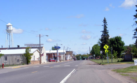 Street scene, Braham Minnesota, 2007