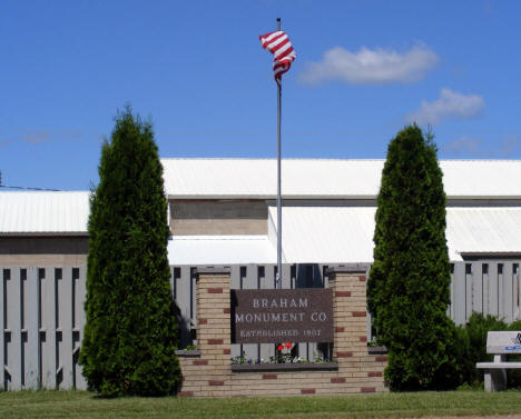 Braham Monument Company, Braham Minnesota, 2007