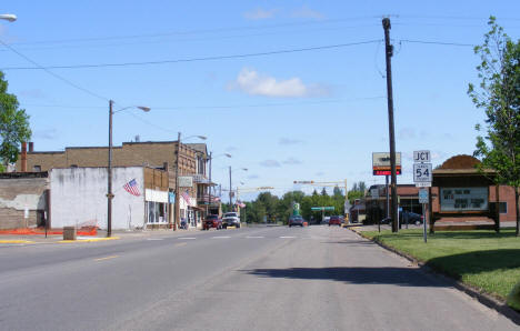 Street view, Braham Minnesota, 2007