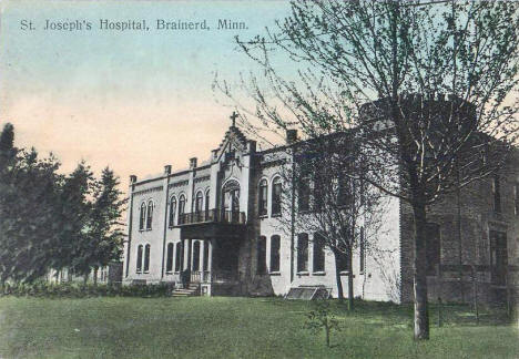 St. Joseph's Hospital, Brainerd Minnesota, 1910