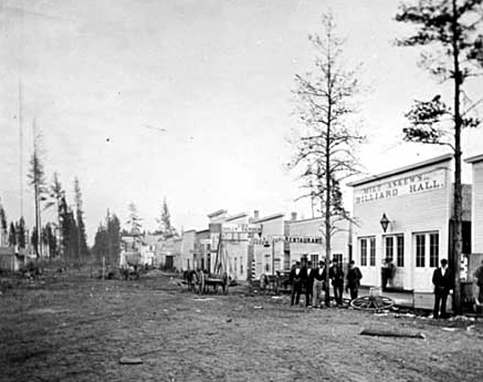 Front Street, Brainerd Minnesota, 1870