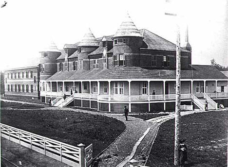 Sanitarium, Northern Pacific Beneficial Association, Brainerd Minnesota, 1883