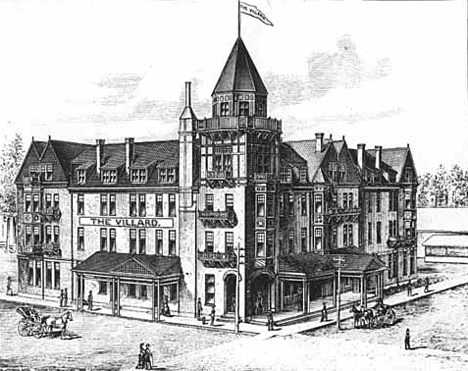 The Villard Hotel, Brainerd Minnesota, 1886