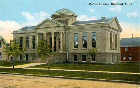 Public Library, Brainerd Minnesota, 1910
