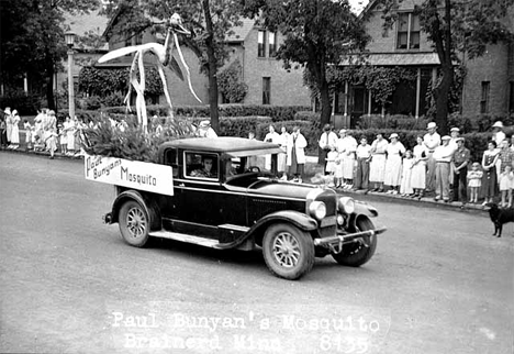 Paul Bunyan parade, Brainerd Brainerd Minnesota, 1935