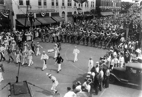 American Legion convention parade, Brainerd Minnesota, 1936