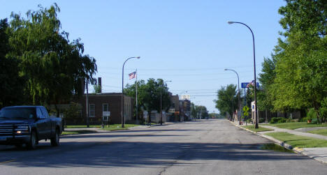 Street scene, Breckenridge Minnesota, 2008