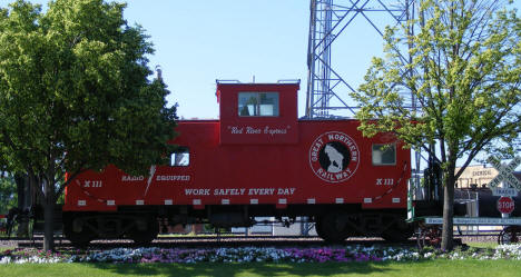 Great Northern Railway Caboose, Breckenridge Minnesota, 2008