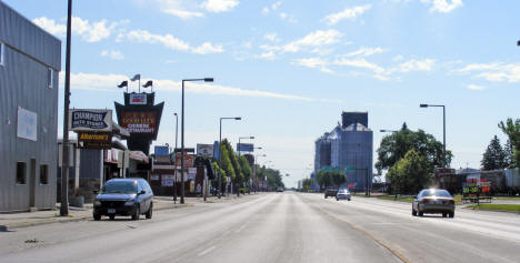 Street scene, Breckenridge Minnesota, 2008