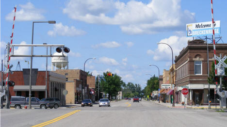 Street scene, Breckenridge Minnesota, 2008