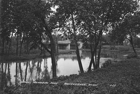 Welles Memorial Park, Breckenridge Minnesota, 1953