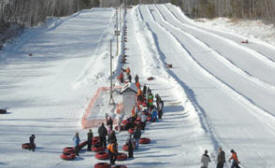 Primetime Snow Tubing, Breezy point Minnesota