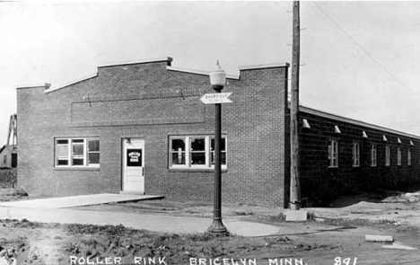 Roller Rink, Bricelyn Minnesota, 1930's?