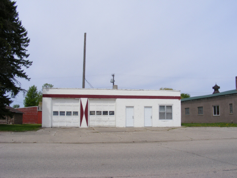 Street scene, Bricelyn Minnesota, 2014