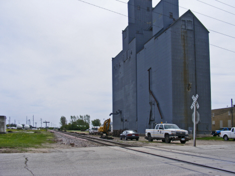 Street scene, Bricelyn Minnesota, 2014