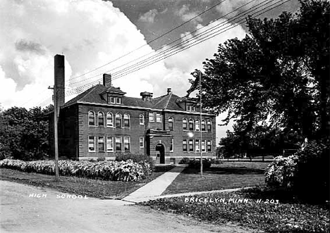 High School, Bricelyn Minnesota, 1950