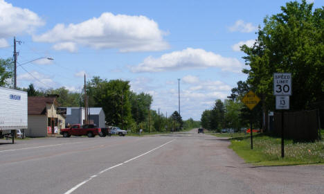 Street scene, Brook Park Minnesota, 2007