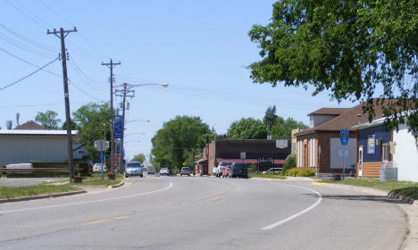 Street scene, Brooten Minnesota, 2009