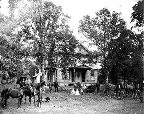 Knud G. Padrud's home, Brooten Minnesota, 1910