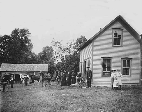 Home of Arne Arneson, Brooten Minnesota, 1911