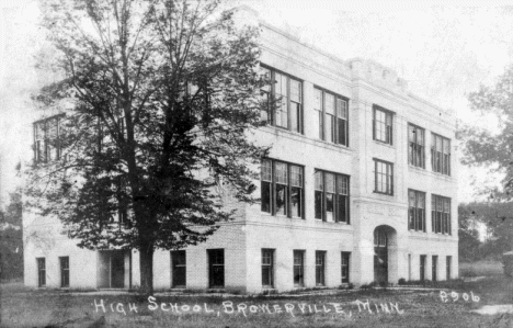 High School, Browerville Minnesota, 1945