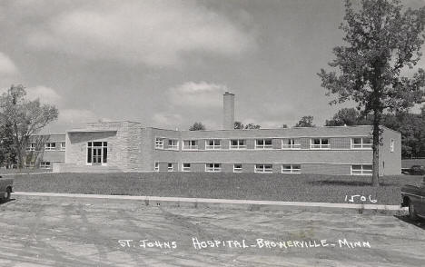 St. John's Hospital, Browerville Minnesota, 1950's?