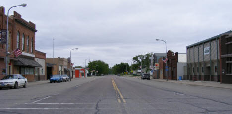 Street scene, Browns Valley Minnesota, 2008