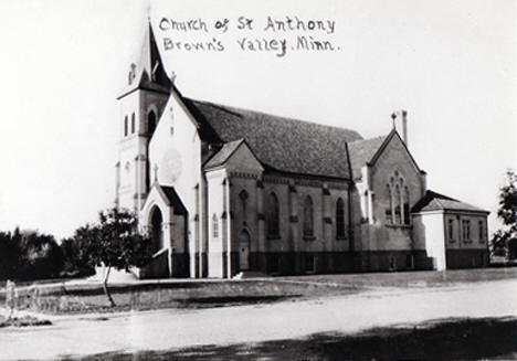 Church of St. Anthony, Browns Valley Minnesota, 1910s?
