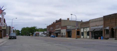 Street scene, Browns Valley Minnesota, 2008